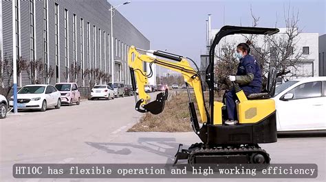 ht 10 mini excavator|shandong hightop machinery co ltd.